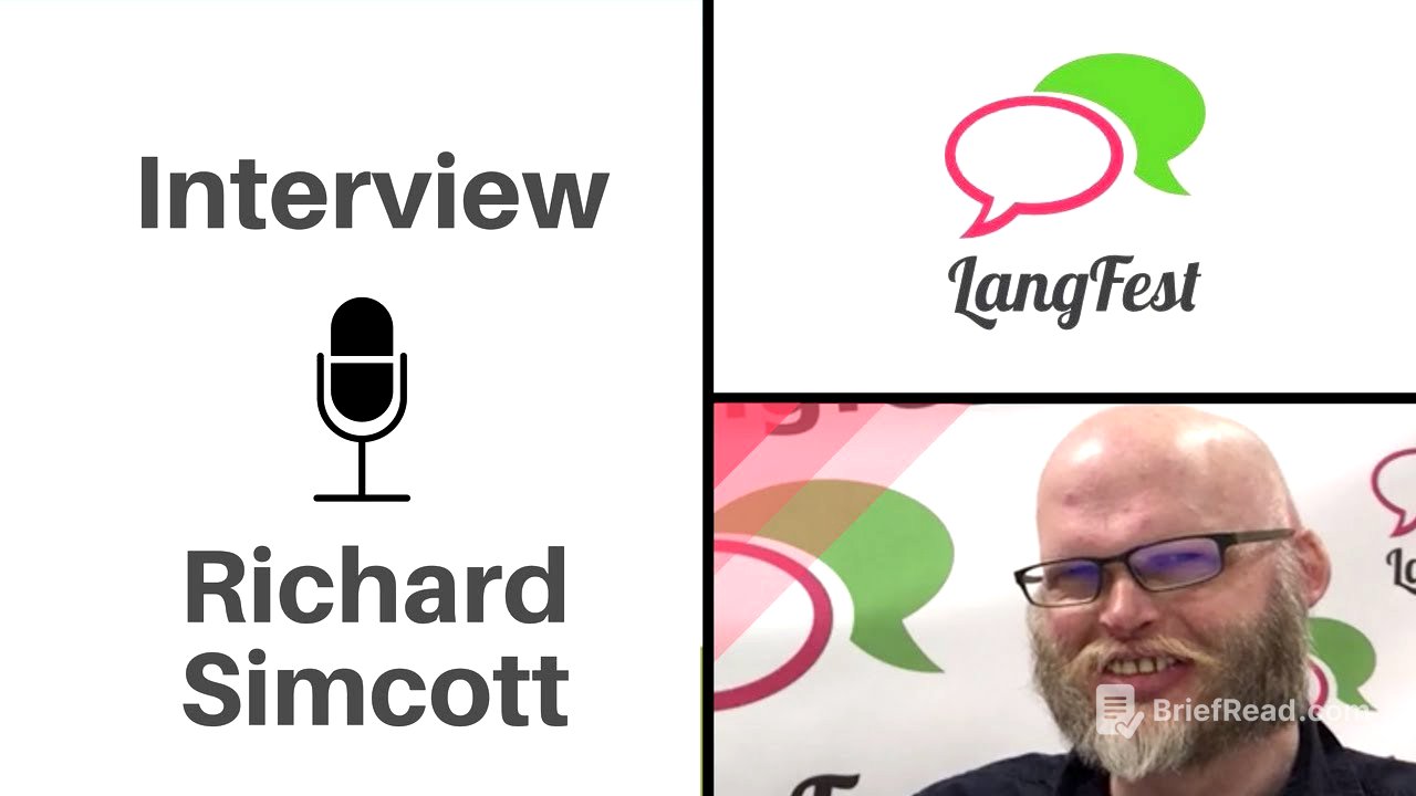 How Does Richard Simcott Learn a New Language?