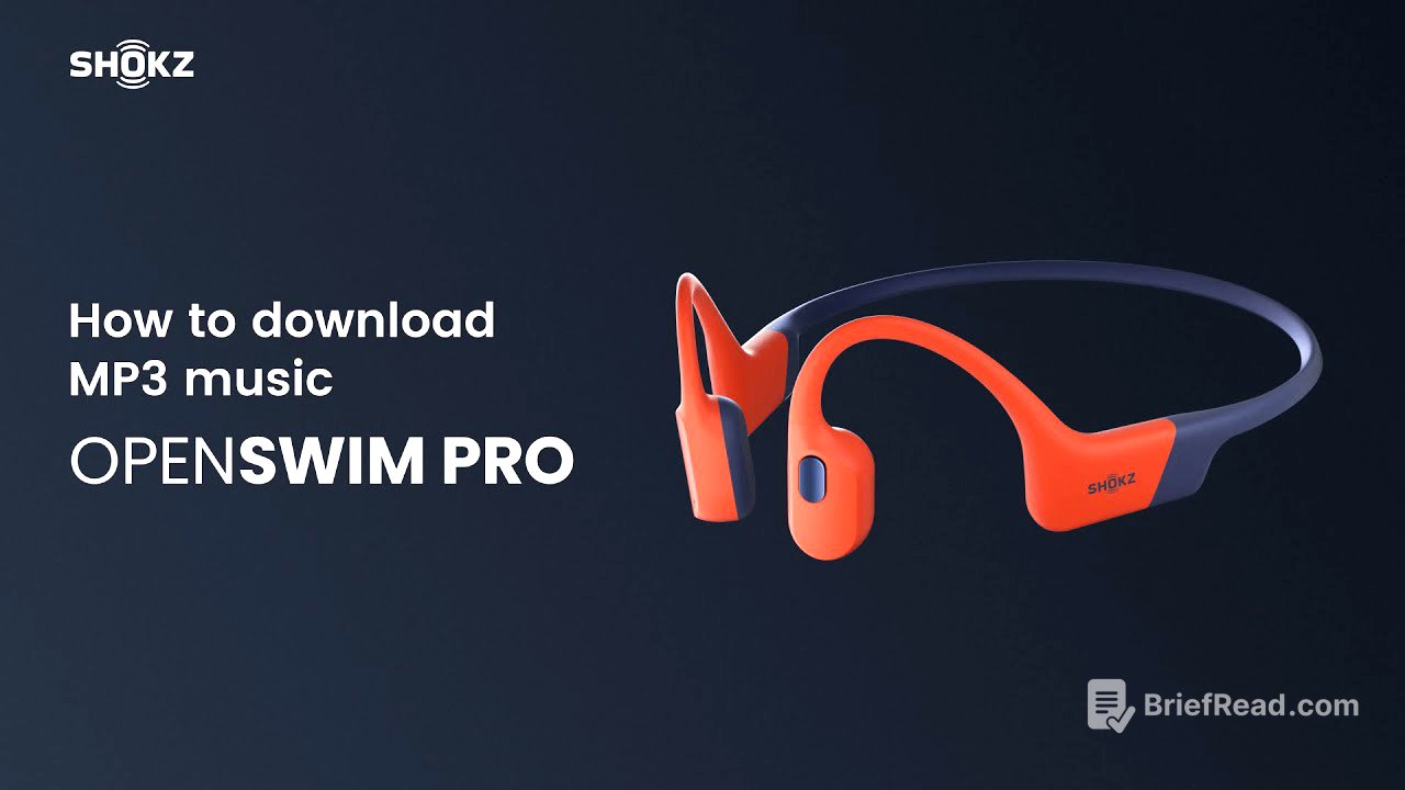 Shokz OpenSwim Pro| How to download MP3 music