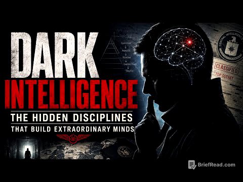 DARK INTELLIGENCE | The Hidden Science of Building an Extraordinary Mind