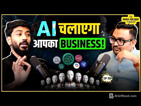 AI & The Future of Indian Businesses! Ft. @vaibhavsisinty | The Rahul Malodia Podcast