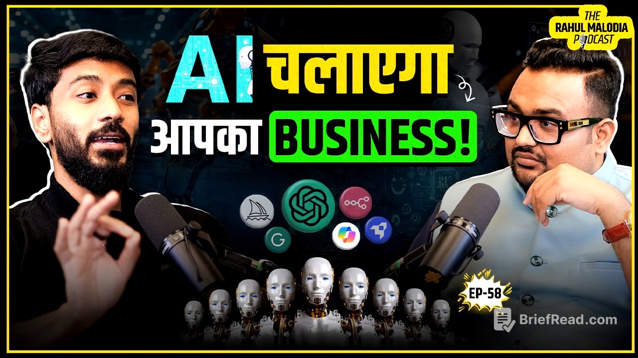 AI & The Future of Indian Businesses! Ft. @vaibhavsisinty | The Rahul Malodia Podcast