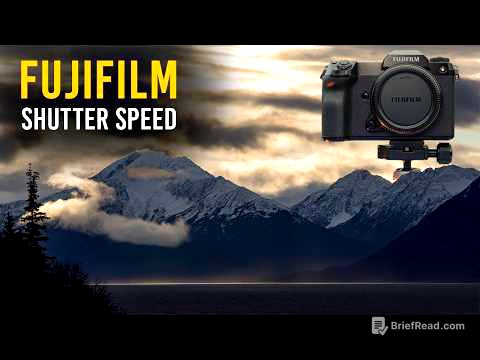 Fujifilm Photography: Creative Shutter Speed Tips