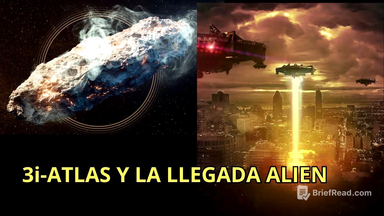 EL COMETA A3I Y LA PRESENTACION ALIEN BLUE BEAM