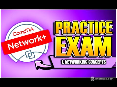 CompTIA NETWORK+ N10-009 EXAM PREP (2025) - Practice Test - Section 1 Networking Concepts