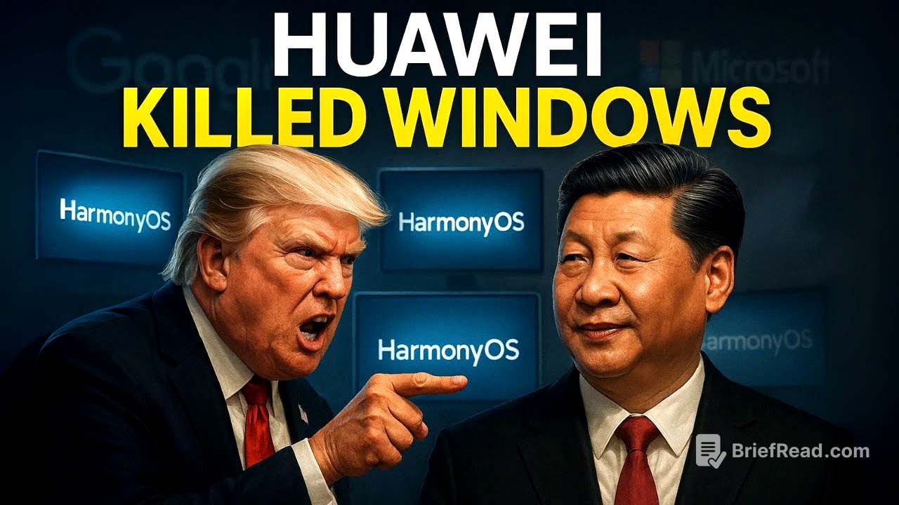 China's SHOCKING Move Replaces Windows with HarmonyOS