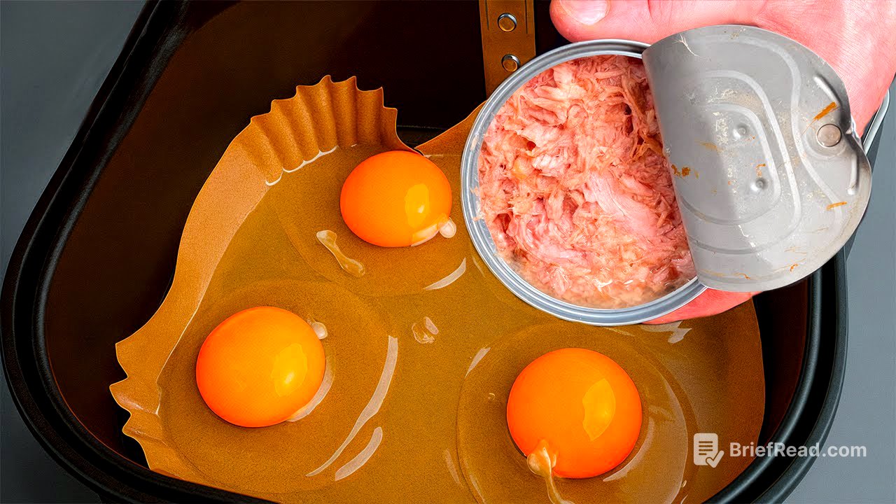 Put Tuna, Potatoes & Eggs in the Air Fryer and THIS Happens… Quick Dinner Recipe!