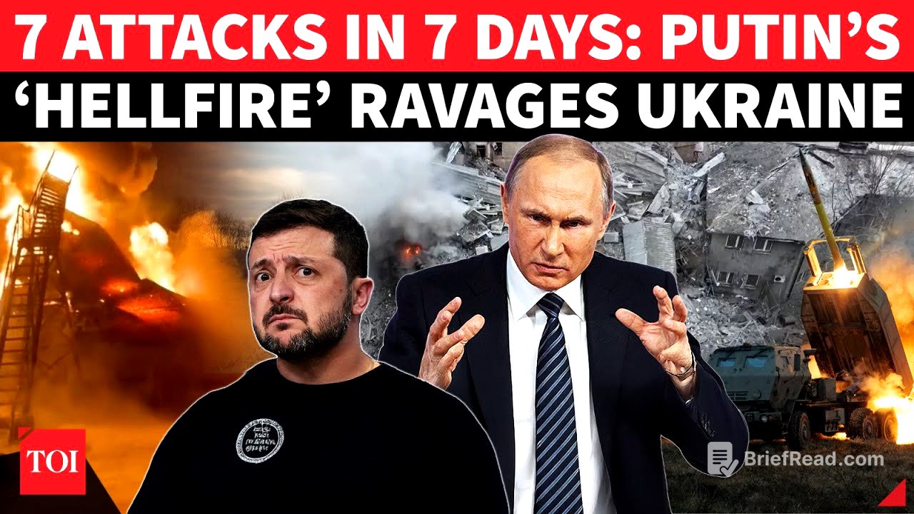 Russian Military’s Kinzhal Missiles BURN Ukraine For 7 Days After 2 Assassinations Bids On Putin