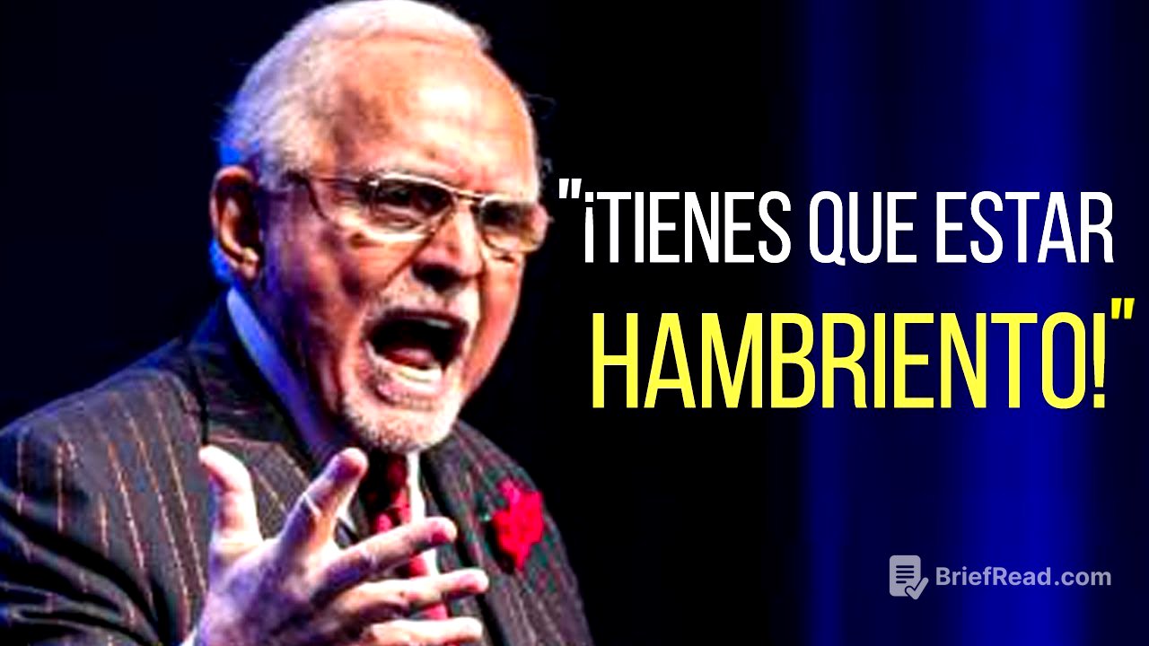 ¡ES MOMENTO DE TENER HAMBRE! - Poderoso discurso motivacional para tener éxito - (Dan Peña)