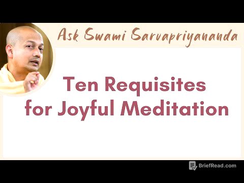 How can I transition from meditation as a chore to one of pure joy? | Ten Requisites for Joyful ...