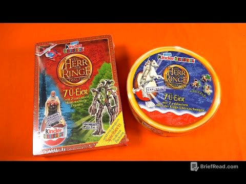Lord Of The Ring - Kinder Surprise Egg UNBOXING (Herr der Ringe)