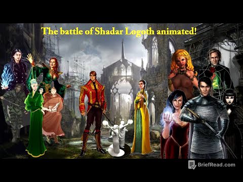The battle of Shadar Logoth animated [SPA subs]