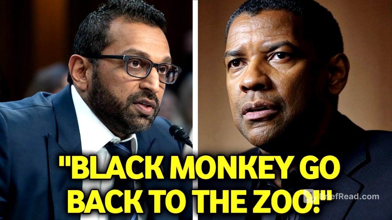 Kash Patel Tells Denzel “Go Back to The Zoo” — His Calm Response STUNS America