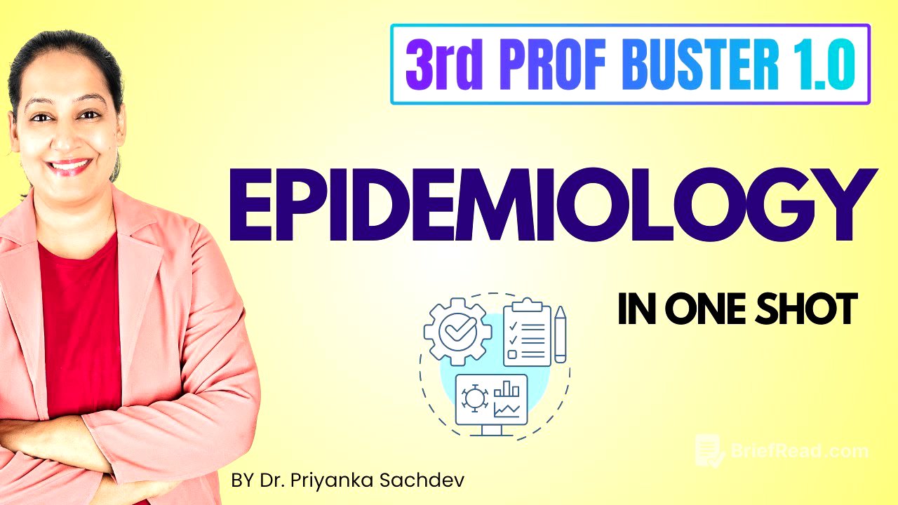 Epidemiology in one shot