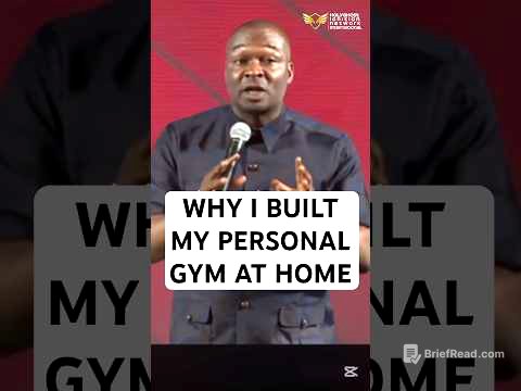 Why I built my personal Gym at home #apostlejoshuaselman #motivation
