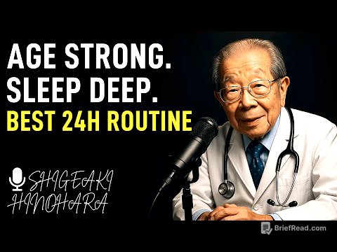 Japan’s Oldest Doctor Reveals: The 24-Hour Formula to Age Strong, Sleep Deep & Stay Sharp After 60
