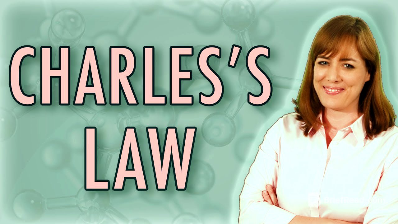 Chemistry: Charles's Law (Gas Laws) with 2 example problems
