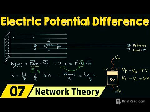 Electric Potential Difference (Voltage)