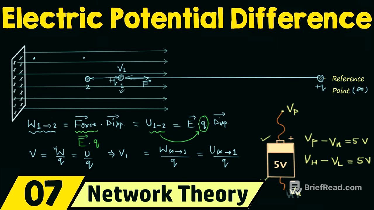 Electric Potential Difference (Voltage)