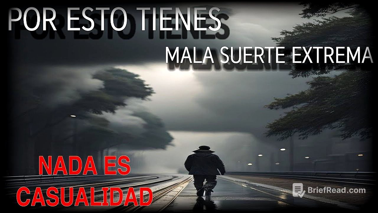 La Explicación DEFINITIVA a la MALA SUERTE Permanentemente