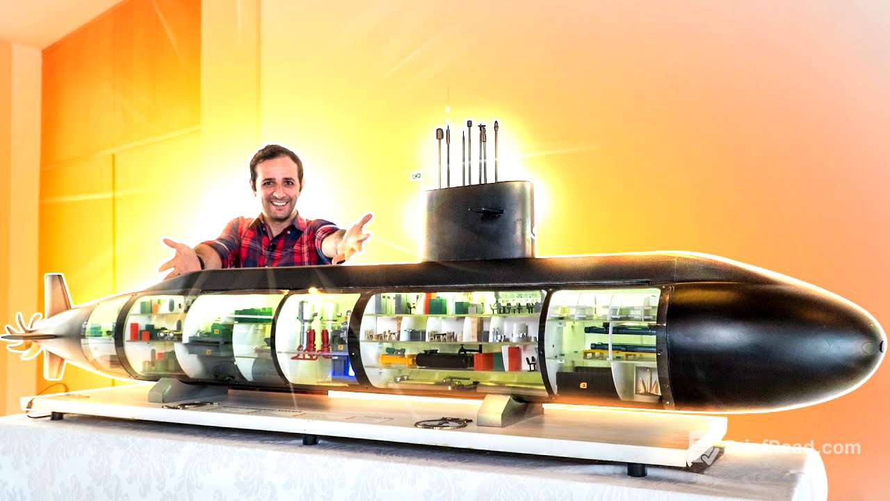 Como FUNCIONA o SUBMARINO NUCLEAR BRASILEIRO?