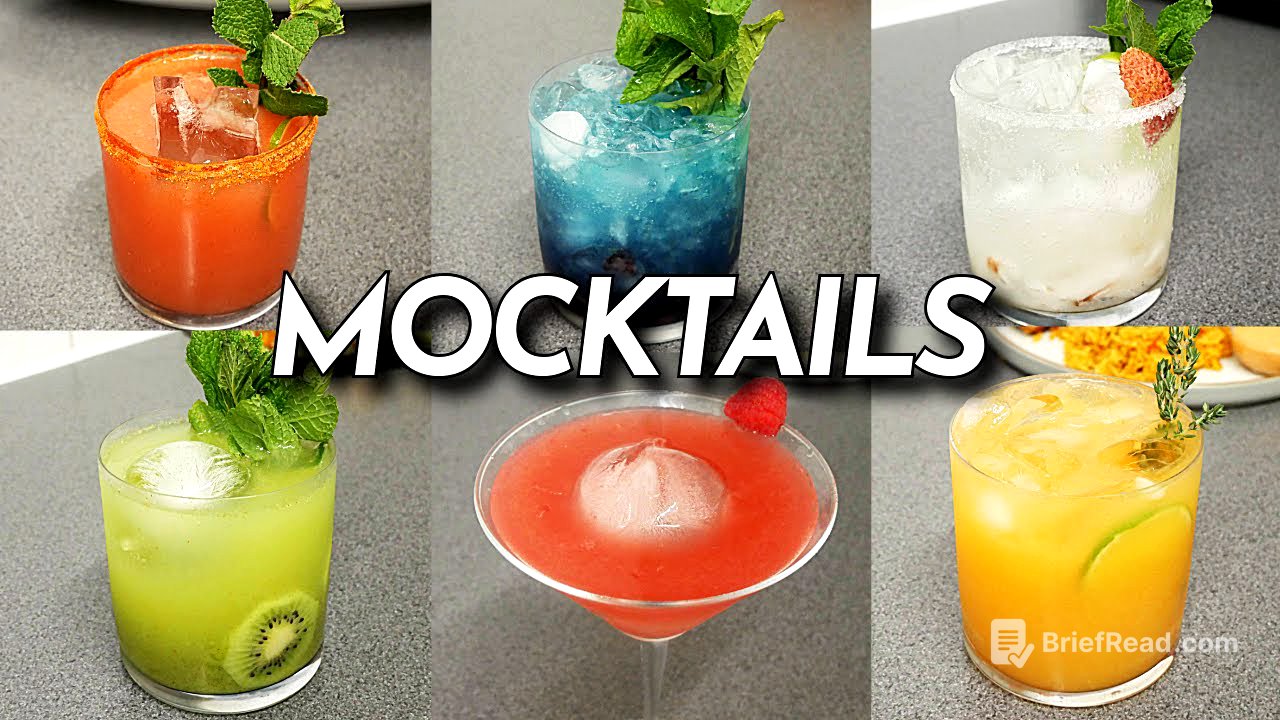 15 Mocktails You Must Try! | Non Alcoholic Drinks
