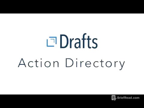 Action Directory | Getting to Know Drafts with David Sparks