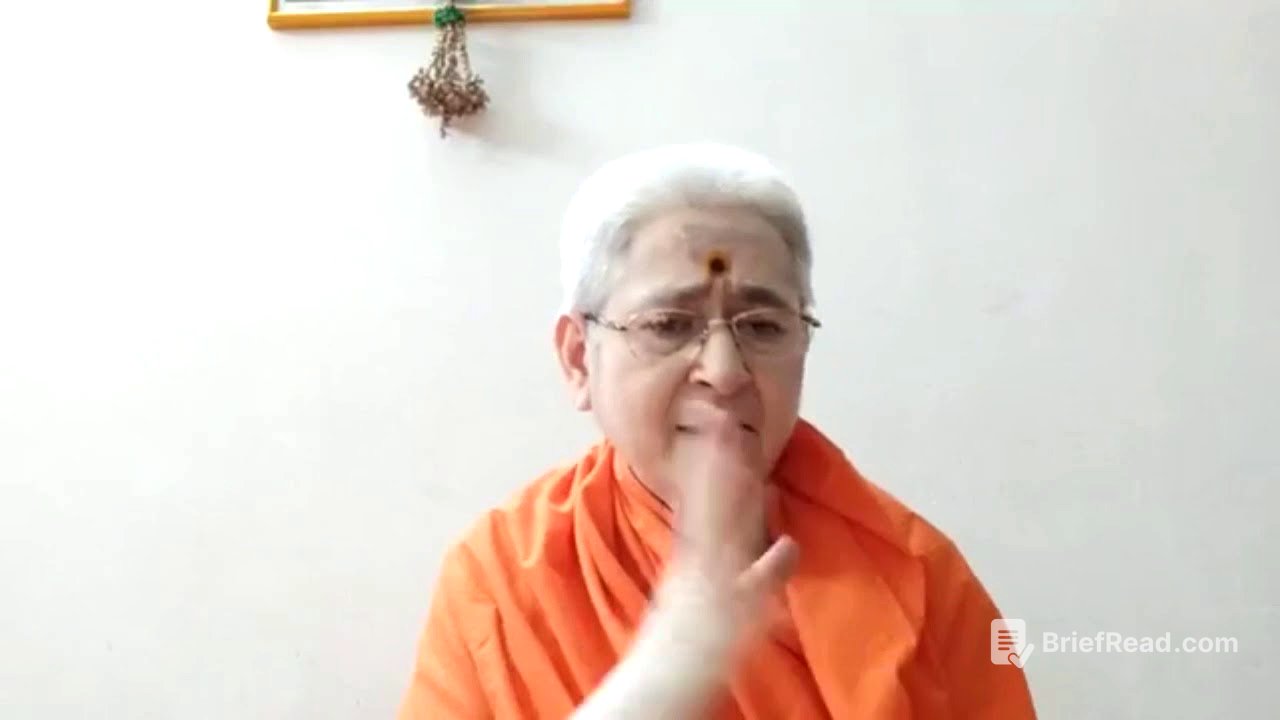 Panchadashi (Ch 1) - 09 by Swamini Sadvidyananda