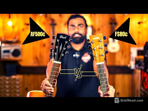 Yamaha FS80c VS Cort AF500c | Which is the best Guitar under Rs. 8000??