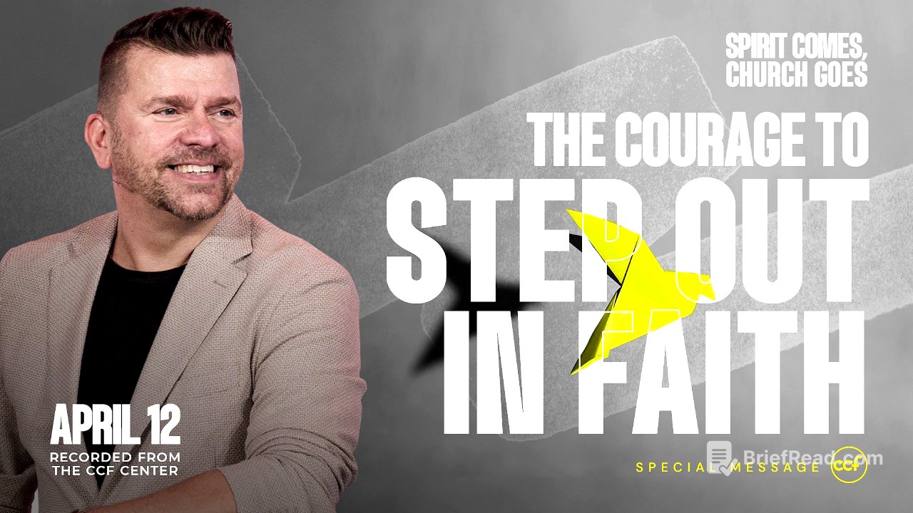 Spirit Comes, Church Goes |  Joakim Lundqvist | April 12, 2026