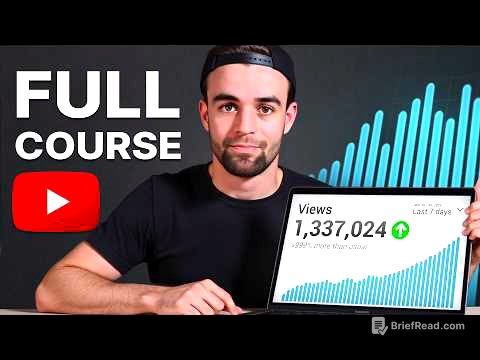 How To Start A YouTube Channel In 2025 | Full Course (12hrs)