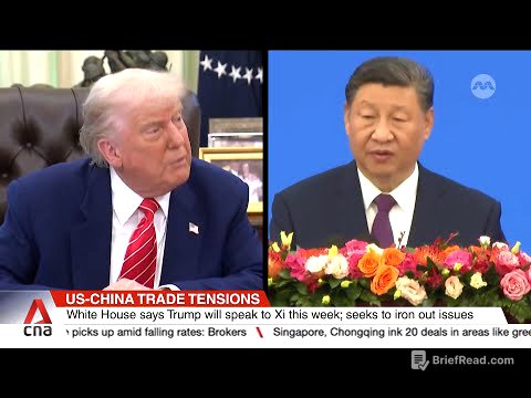 Trump says China's Xi is 'extremely hard to make a deal with'