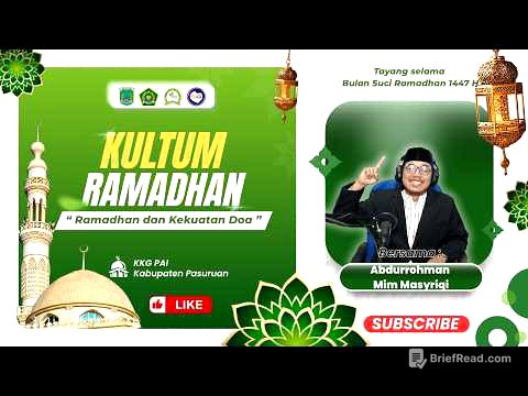 Kultum Ramadhan # 10 || "Ramadhan dan Kekuatan Doa" ||