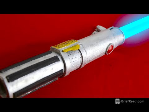 COMO FAZER UM SABRE DE LUZ DO STAR WARS (Ascensão Skywalker)