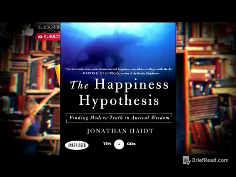 The Happiness Hypothesis | Jonathan Haidt