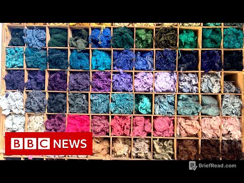 Recycling fashion: The town turning waste into clothes- BBC News