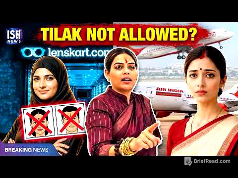 Lenskart & Air India Under Fire For 'No Bindi, No Sindoor' | ISH News