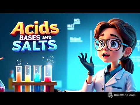 Acids Bases and Salts | Class 10 full Chapter | Class 10 Science Chapter 2 in Animation