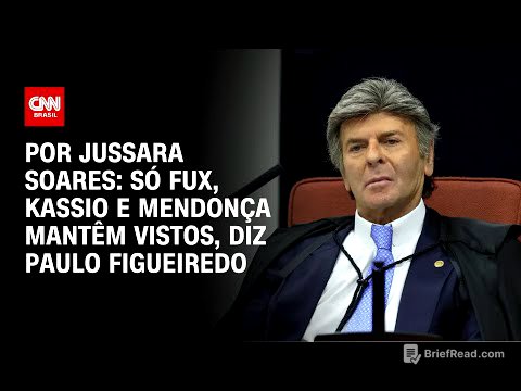Só Fux, Kassio e Mendonça mantêm vistos, diz Paulo Figueiredo | CNN PRIME TIME