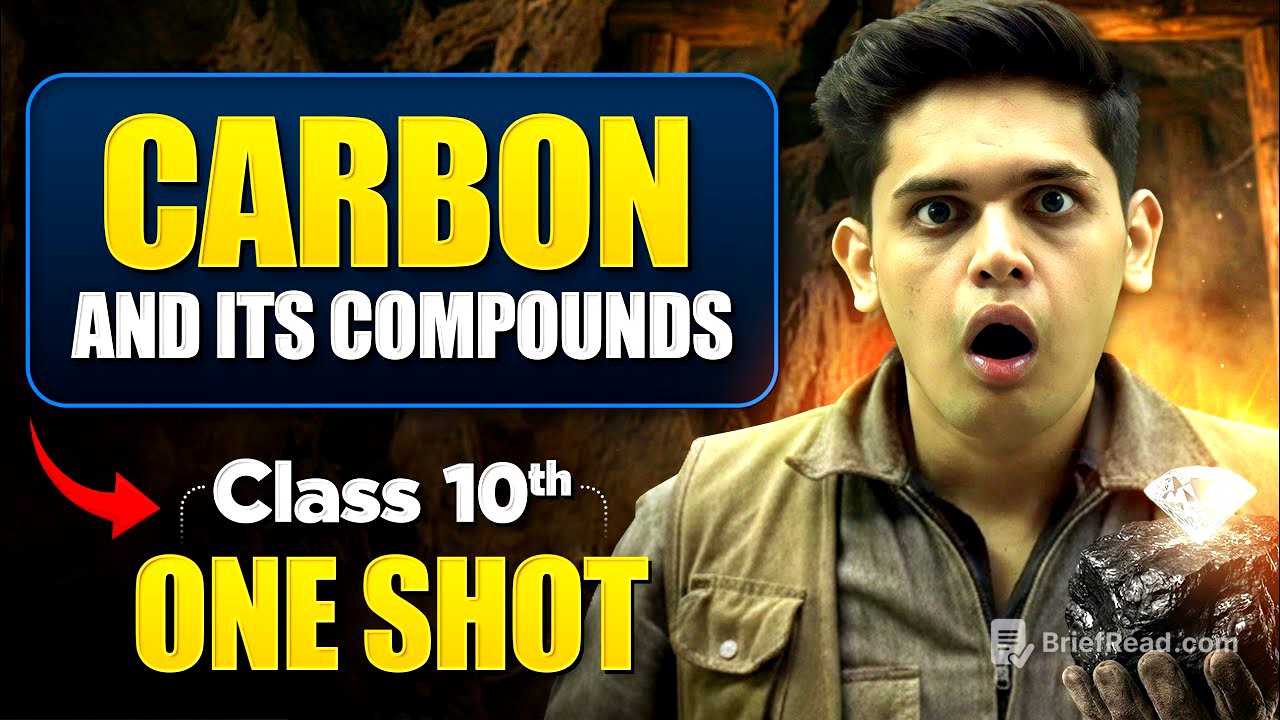 Carbon and it's Compounds🔥| Class 10th Science| NCERT covered| Prashant Kirad