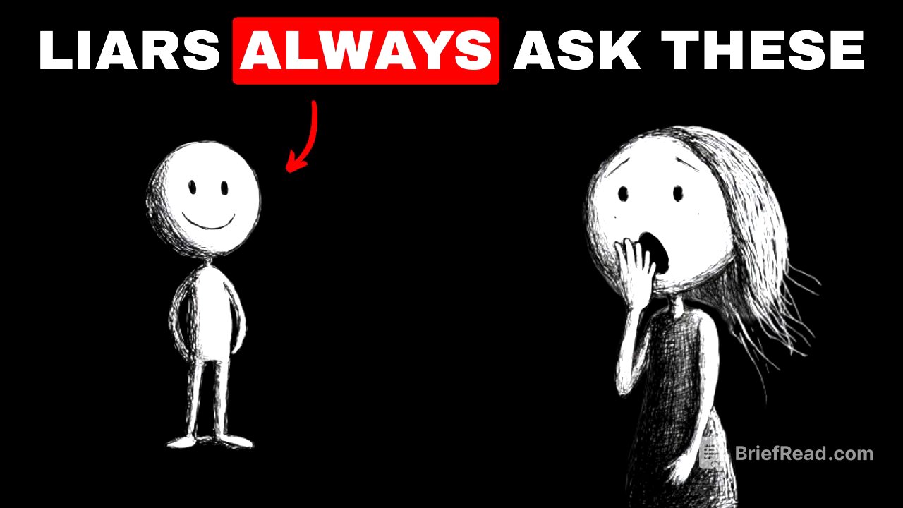 5 Questions Liars Always Ask - DON'T TRUST THEM