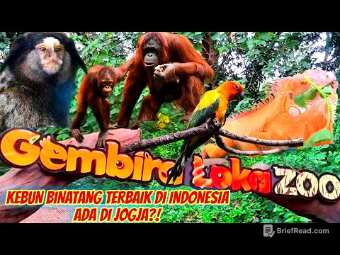 GEMBIRA LOKA ZOO YOGYAKARTA‼️ KEBUN BINATANG TERBAIK DI INDONESIA 2023 | WISATA KELUARGA DI JOGJA‼️