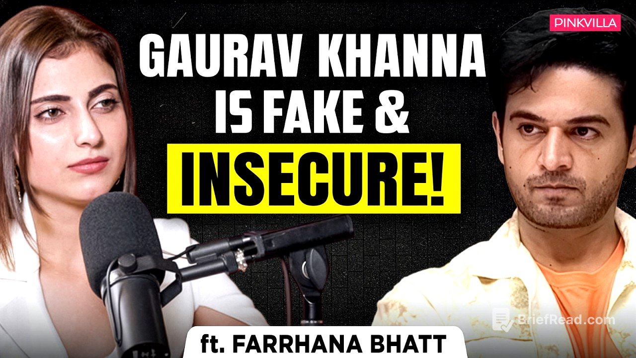 Farrhana Bhatt EXPOSES Bigg Boss 19 Truth: Tanya Mittal, Gaurav Khanna & Salman Khan | Podcast