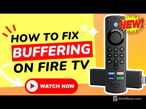 🔥 FIRE TV STICK BUFFERING FIX - NEW METHOD WITH BONUS