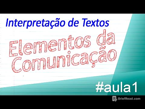 Interpretação de textos - Elementos da Comunicação - Português
