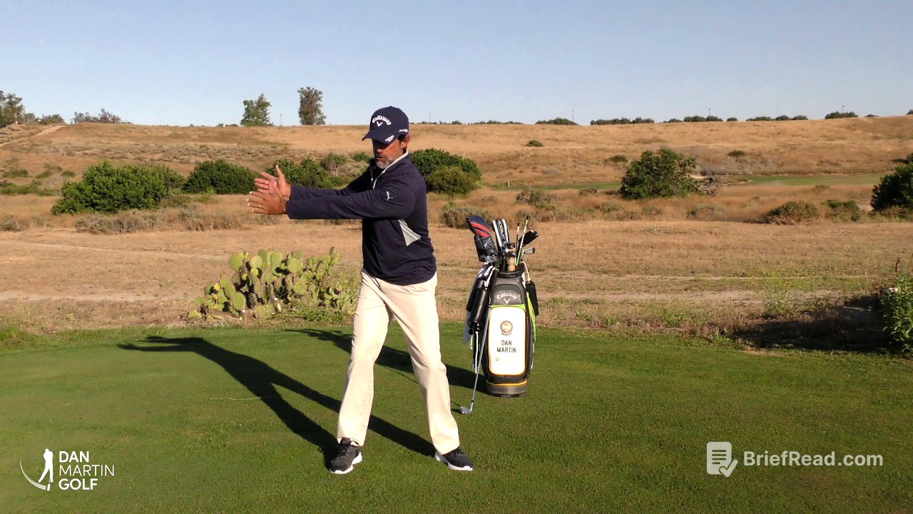 How to Swing Your Arms correctly in the Golf Swing.