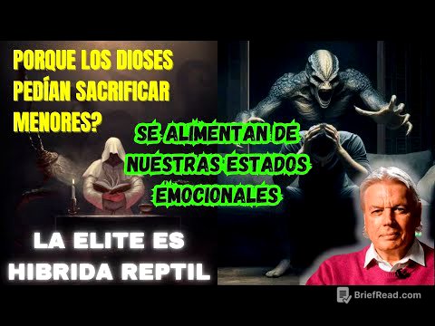 DAVID ICKE - ARCONTES ELOHIM SE ALIMENTAN DE NUESTRAS EMOCIONES DE BAJA VIBRACIÓN