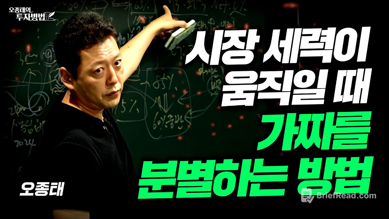 시장 세력이 움직일 때 가짜를 조심하는 방법ㅣ오종태