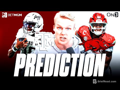 Texas A&M vs Arkansas PREDICTION