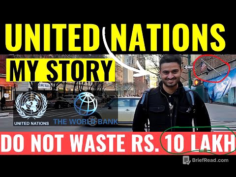 FASTEST Way To ACTUALLY Get a Job in the UN World Bank, Google, or Amazon (5 Steps I wish I knew )