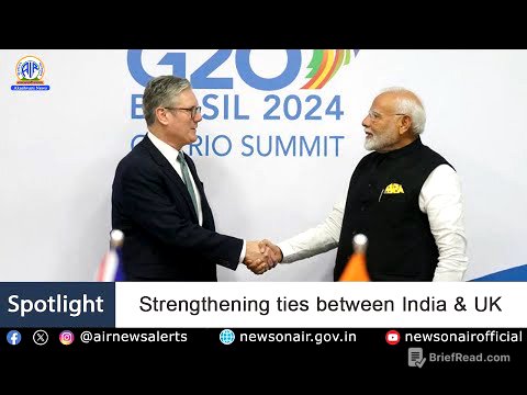 Strengthening Ties Between India & UK